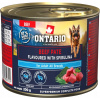 ONTARIO 200g krmivo pre psov hovädzie MÄSOVÁ PAŠTÉTA