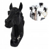 Vešiak - Vešiak, háčik na kľúče, pripevnený na stene (Black Horse (Vešiak - Vešiak, háčik na kľúče, pripevnený na stene (Black Horse)