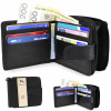Peňaženka - Pánska kožená peňaženka RFID NC43 (Pánska kožená peňaženka RFID NC43)