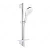 GROHE Rainshower SmartActive 150 - Sprchová súprava s tyčou 600 mm, 3 prúdy, mesačná biela 26592LS0