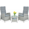 Focus MALTA DUO 2+1 záhradné sedacia súprava, kamenná sivá 003044 Focus Garden