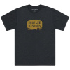 Troy Lee Designs TLD Stamp, tričko - Black Heather Veľkosť: XL