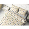 Dreamy Linens Vianočné obliečky bavlnené béžové Ľadové medvede