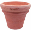 Terakotový kvetináč s hladkým povrchom Liscio 30 cm 30805