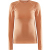Dámské termo triko CRAFT Core Dry Active Comfort Ls oranžová Velikost: S