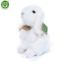 Rappa Plyšový králik biely stojaci 18 cm ECO-FRIENDLY