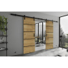 KIER Posuvné dvere LORNI PLUS DUO | 212 cm Farba: Dub craft zlatý