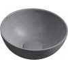 Sapho MINOR betónové umývadlo na dosku, priemer 26cm, šedá MR26017