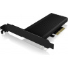 RAIDSONIC ICY BOX PCIe 4.0 karta M.2 NVMe SSD IB-PCI208-HS