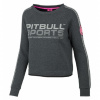 Mikina dámska PitBull West Coast Athletica - tmavo sivá, S