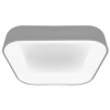 LED stropné svietidlo Solight štvorcové Treviso, 48W, 2880lm, stmievateľné, diaľkové ovládanie (WO769-G) sivé
