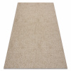 Dywany Łuszczów FLAT 49371265 Sisalový koberec Trellis - prírodná béžová farba slamy, šnúrka 80x150 cm