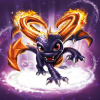 CUKROVÁ TLAČ jedlý obrázok na tortu Cukrová hmota Hra Skylanders Drak Spyro + meno