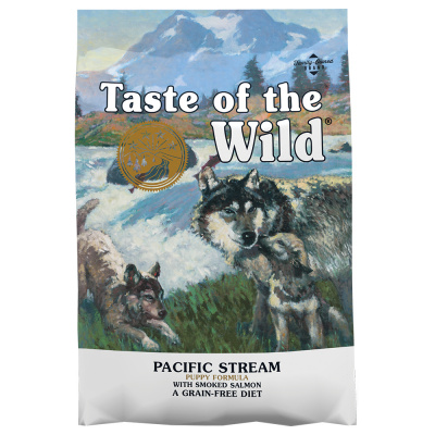 Taste of the Wild Pacific Stream Puppy - výhodné balenie 2 x 12,2 kg