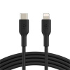 Belkin BOOST CHARGE™ Lightning/USB-C kabel, 1m, černý