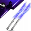 2x Kovový SVIETIACI MEČ - HRAČKA so 14 FARBAMI