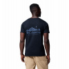 Columbia Rapid Ridge Back Graphic Tee 2 Pánske Tričko Farba: Black Heavenly Horizons, Veľkosť: S 1934824022