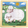 Viga puzzle Ovečky 9ks