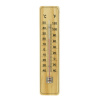 STREND PRO® Teploměr pokojový TMM-032 WOODY dřevěný 215×48 mm 221953