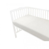 Mušelínové prestieradlo postieľky 60 x 120 NATURE double - smotanové Baby Nellys 8596309451602