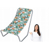 Záhradné lehátko - Skladacie -Beach -Beach Deckchair and Flowers Bag (Skladacie -Beach -Beach Deckchair and Flowers Bag)