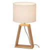 Rabalux - FREYA Rabalux - stolná lampa - drevo/buk+textil - 380mm