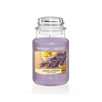 Yankee Candle Home Lemon Lavender Vonná Svíčka Classic Velký Sviečka 623 g