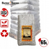Drevná štiepka na údenie a grilovanie Borniak jelša 0,15 kg 10 l (SUPER SMOKE Údiarenská štiepka DUB KL- 10 (9-12mm) 65 litrov)