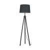 Moderné svietidlo IDEAL LUX York PT1 Nero 121437