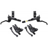 brzda kotoučová SHIMANO Deore M6100 p+z (750+1600 mm) komplet bez kotoučů, (zadní J-kit)