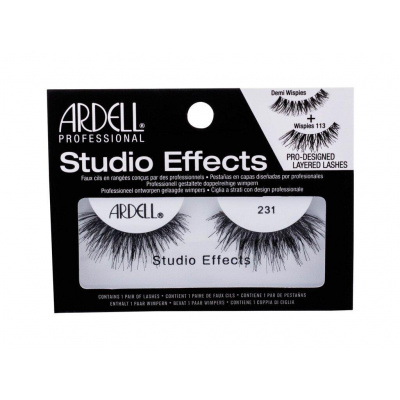 Ardell Studio Effects 231 Wispies Black (W) 1ks, Umelé mihalnice