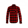 Košeľa flanelová Bennon Pipo - červená-čierna, L