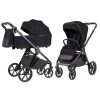 CARRELLO Omega Plus Cosmo Black 2024 (set 2v1 - kombinovaný kočík )