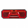 Združené LED svetlo 12V / 24V - pravé s dynamickými smerovkami ECER (131x350x35mm)