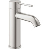 GROHE Essence páková umývadlová batéria bez odtokovej súpravy, výška výtoku 102 mm, Supersteel, 23590DC1
