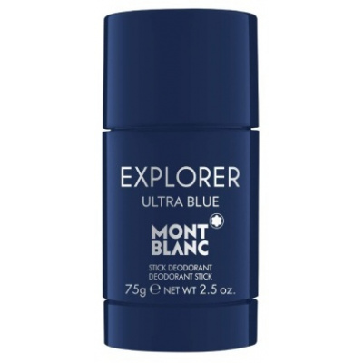 Montblanc Explorer Ultra Blue deo stick pre mužov 75 g