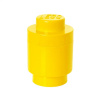 LEGO® úložný box guľatý o12,3 x 18,3 cm žltá