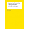 Reitergeschichte und andere Erzählungen