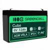 Batéria GREEN CELL AGM39 7,2 Ah 6V
