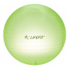 Gymnastická lopta LIFEFIT TRANSPARENT 65 cm, sv. zelený F-GYM-T65-01