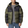 Columbia pánska bunda Pike Lake II Hooded Jacket Stone Green, Shark veľ. S