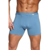 Elastické pánske boxerky Cornette Authentic M Svetlomodrá