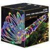 Novoročné svetlá v trubici 100 LED RGB farebných 10m 8 funkcií
