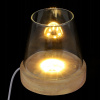 Soľná lampa - 1 sada sklenených žiariacich sviečok (1 sada sklenených žiariacich sviečok)