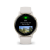 Inteligentné hodinky Garmin Vivoactive 5 krémová (010-02862-11)