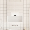 zahrada-XL Zrkadlové fólie 2 ks samolepiace 90x150 cm PET 155765