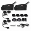 Intercomový set pre prilbu pre 6 osôb V6 Pro Bluetooth 3.0 A2DP GPS MP3 FM