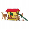 Schleich Kŕmenie lesných zvierat 42658
