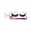 DIVINE cosmetics EL42 Umelé riasy s 1 g priehľadným lepidlom