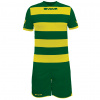 Futbalový set dres + šortky Givova Kit Rugby, zelená / žltá Veľkosť: L